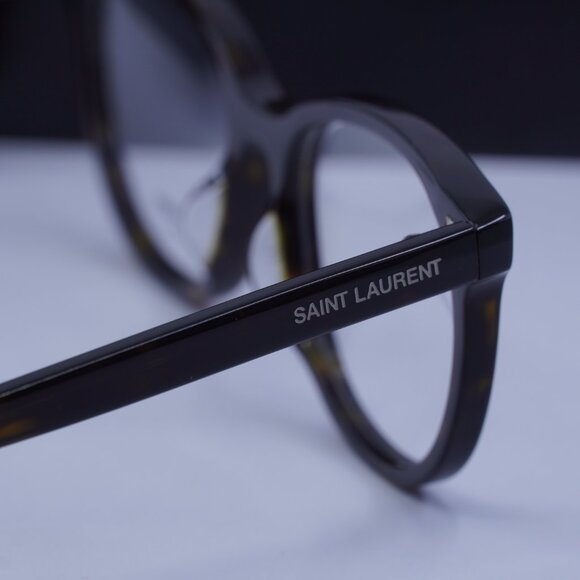 Saint Laurent SL504 002 Cat Eye Eyeglasses 53mm – Havana - Picture 10 of 11
